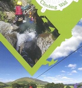 Front Page of Keswick Climbing Wall leaflet